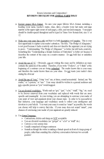 the book cover of Revision Checklist for Essay over Animal Farm