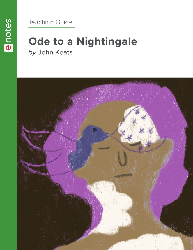 ode to a nightingale teaching guide preview image 1