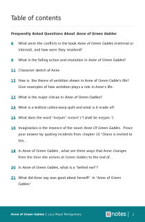 Preview image of Popular Questions About Anne of Green Gables