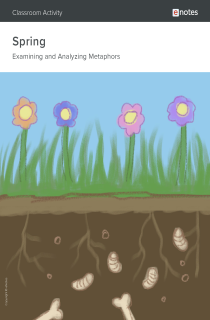 the book cover of Spring Metaphor Activity