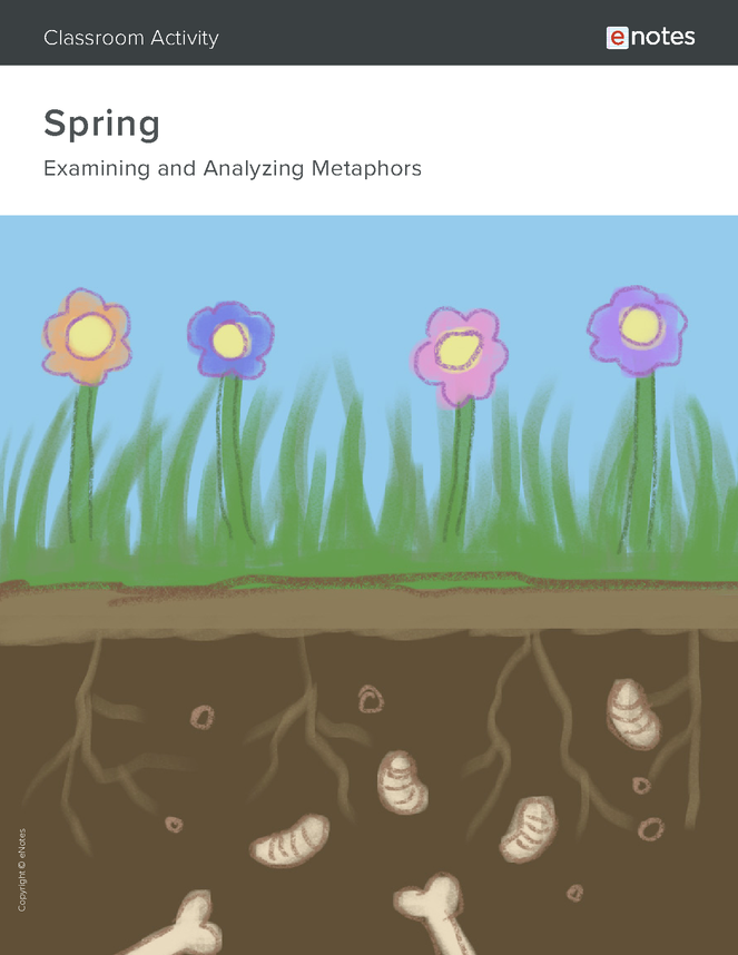 spring metaphor activity preview image 1
