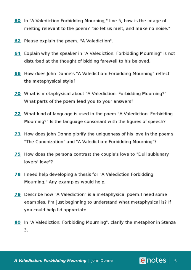 popular questions about a valediction: forbidding mourning preview image 5