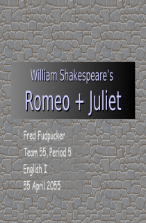 the book cover of Romeo & Juliet Powerpoint