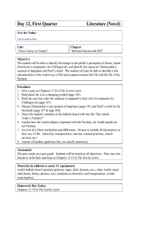 the book cover of The Scarlet Letter Lesson Plan 3 (American Literature, Day 12)