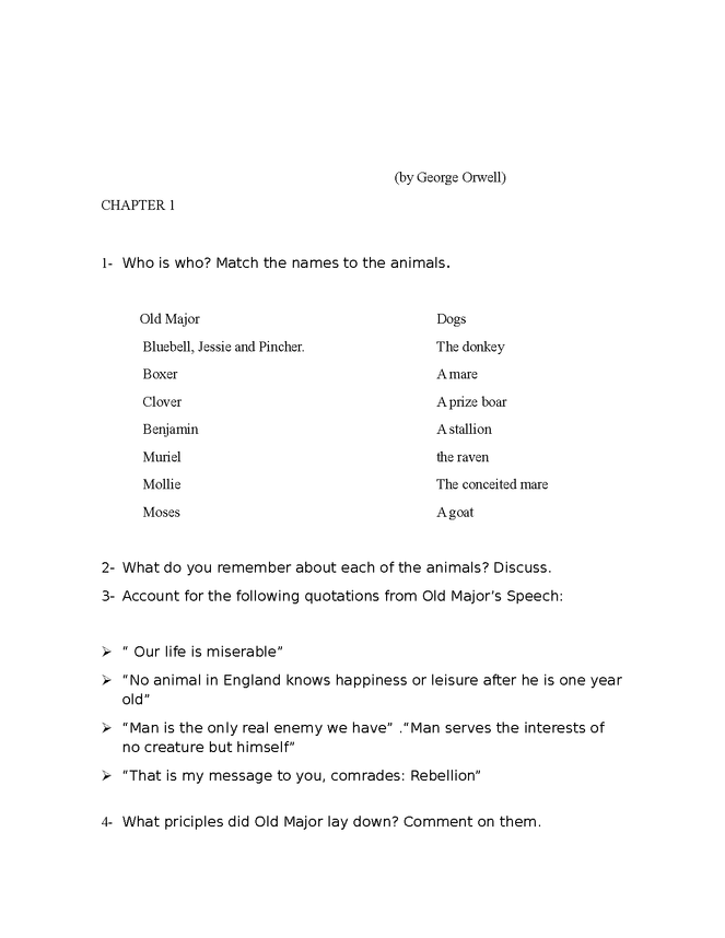 animal farm-activities preview image 1
