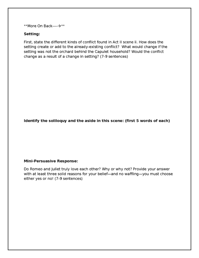 literary devices and fig lang: the balcony scene preview image 2