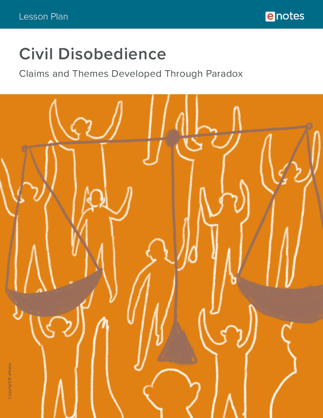 civil disobedience themes lesson plan preview image 1