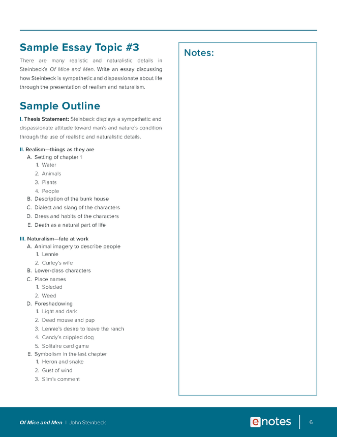 of mice and men essay topics and outlines preview image 6