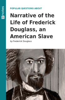 the book cover of Popular Questions About Narrative of the Life of Frederick Douglass, an American Slave
