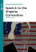 Document cover for Popular Questions About Speech to the Virginia Convention