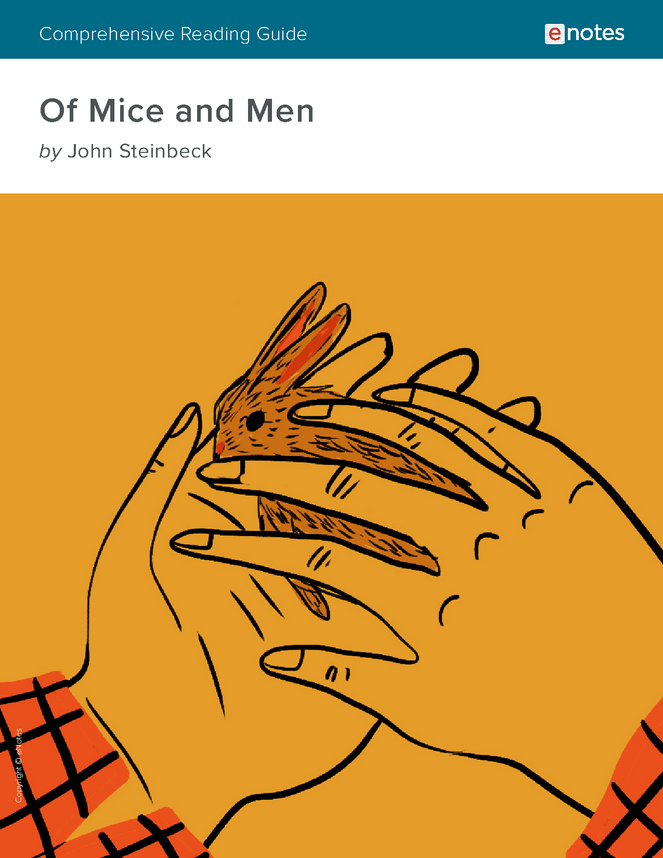 of mice and men reading guide preview image 1