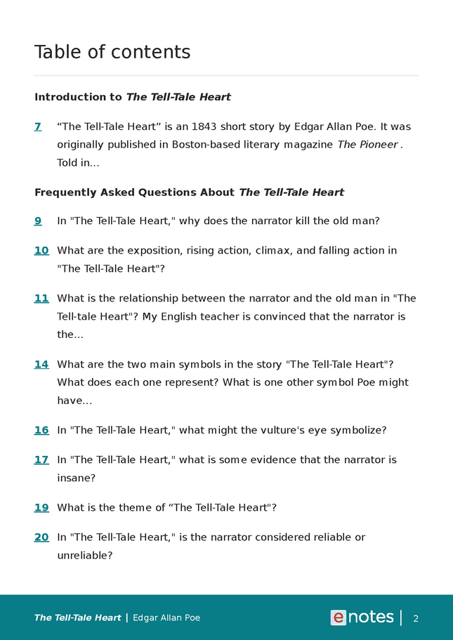 popular questions about the tell-tale heart preview image 2