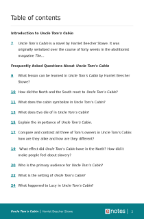 Preview image of Popular Questions About Uncle Tom's Cabin