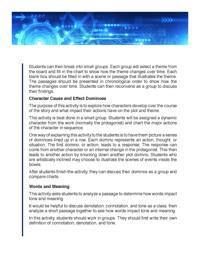 enotes common core activity packet preview image 4