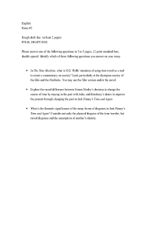 the book cover of Time Travel Unit Essay Topics