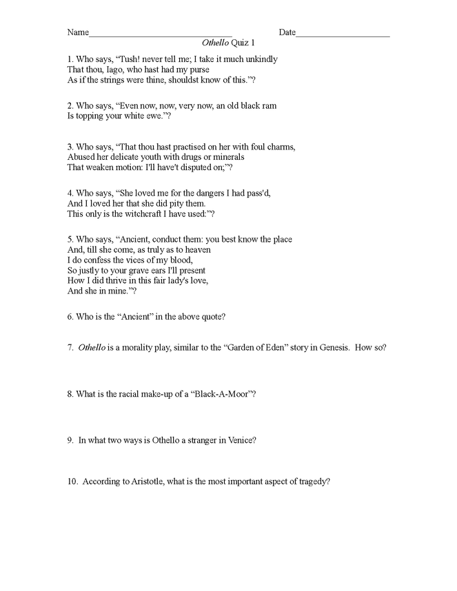 othello act i quiz preview image 1