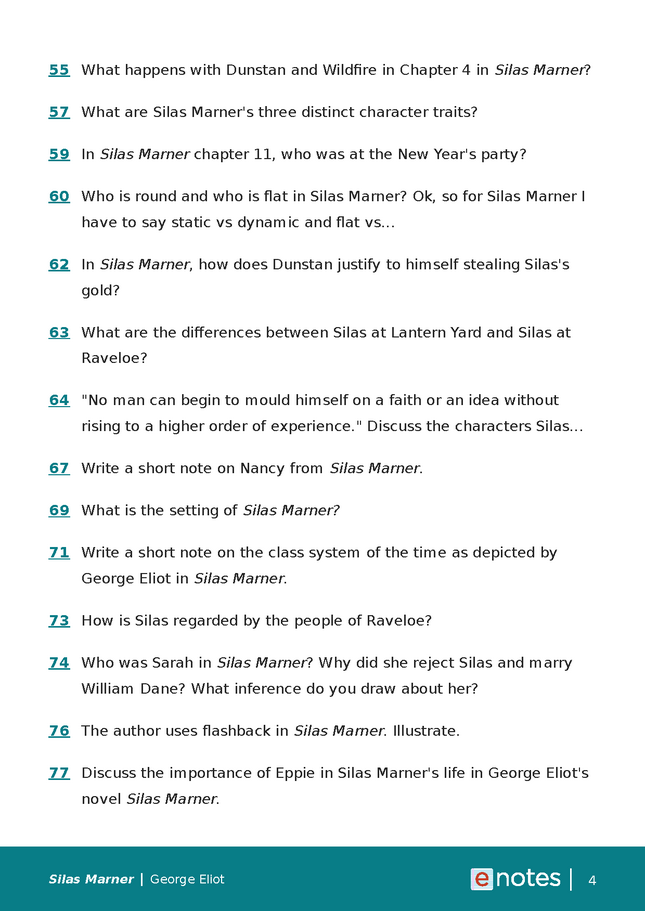 popular questions about silas marner preview image 4