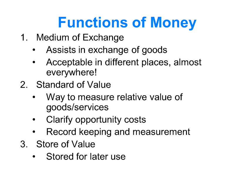 functions-and-characteristics-of-money-functions-and-characteristics