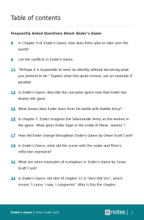 Preview image of Popular Questions About Ender's Game