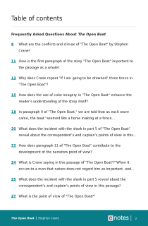 Preview image of Popular Questions About The Open Boat