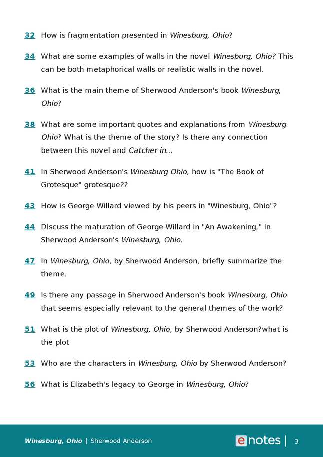 popular questions about winesburg, ohio preview image 3