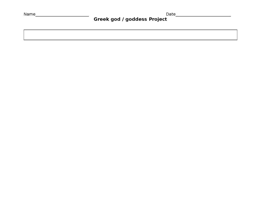 greek god creative project for mythology unit preview image 6