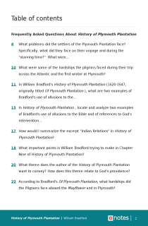Preview image of Popular Questions About History of Plymouth Plantation
