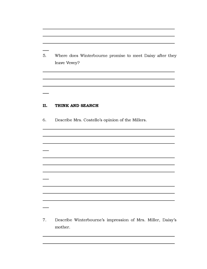 qar questions for james's daisy miller, ch. ii preview image 5