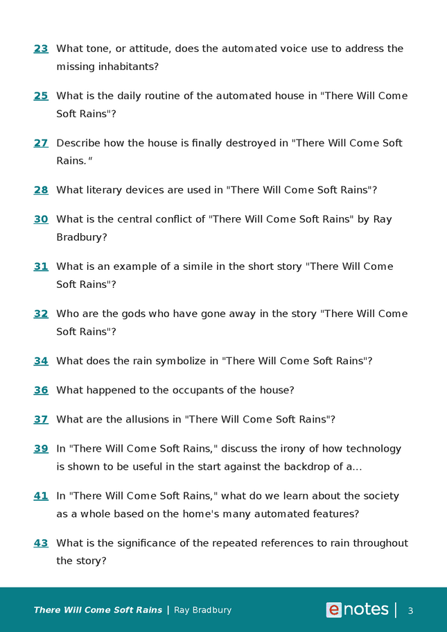 popular questions about there will come soft rains preview image 3