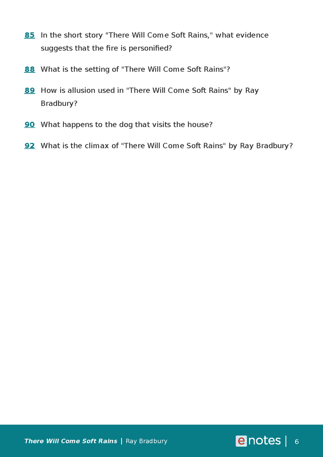 popular questions about there will come soft rains preview image 6