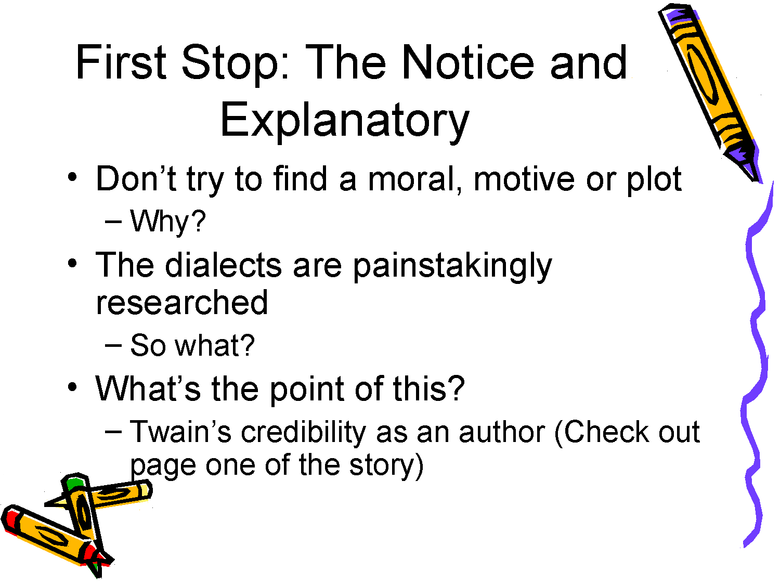 huck finn powerpoint preview image 2