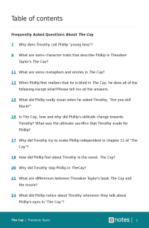 Preview image of Popular Questions About The Cay