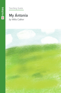 the book cover of My Antonia eNotes Teaching Guide