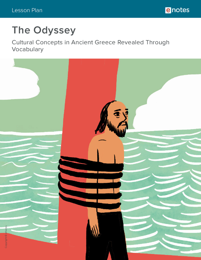 The Odyssey Vocabulary Lesson Plan - Our eNotes Essential... - Language