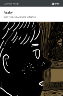 the book cover of Araby Metaphor Activity