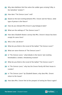 Preview image of Popular Questions About The Demon Lover
