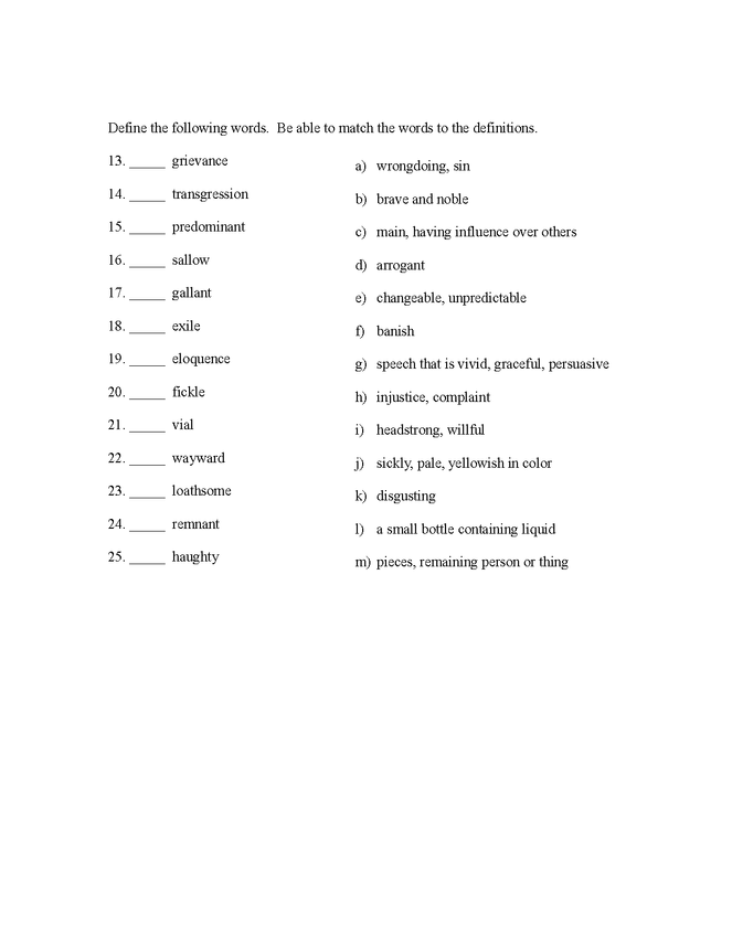 romeo and juliet comprehensive final preview image 3