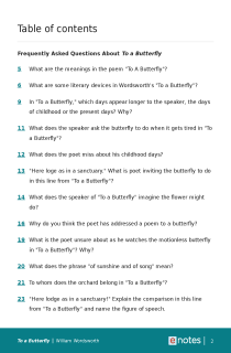 Preview image of Popular Questions About To a Butterfly