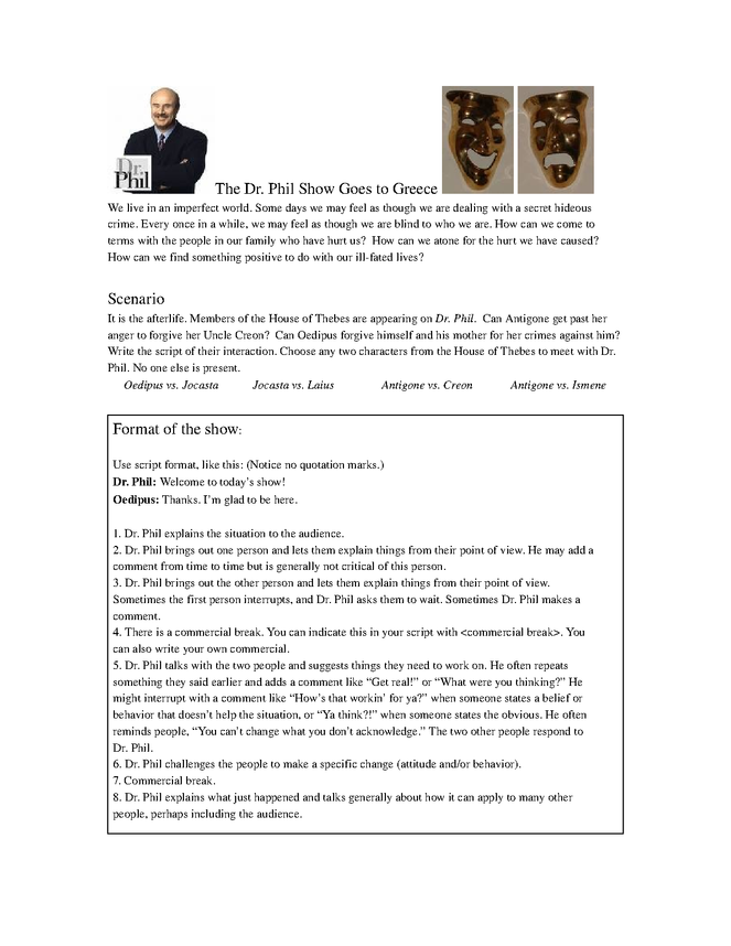 house of thebes meet dr. phil preview image 1