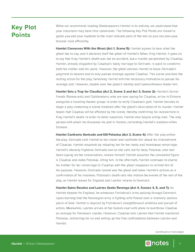 Hamlet essay enotes picture