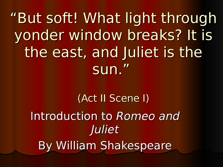 introduction to shakespeare and romeo and juliet power point preview image 1