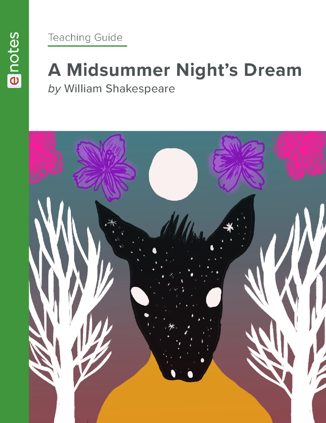 a midsummer night's dream enotes teaching guide preview image 1