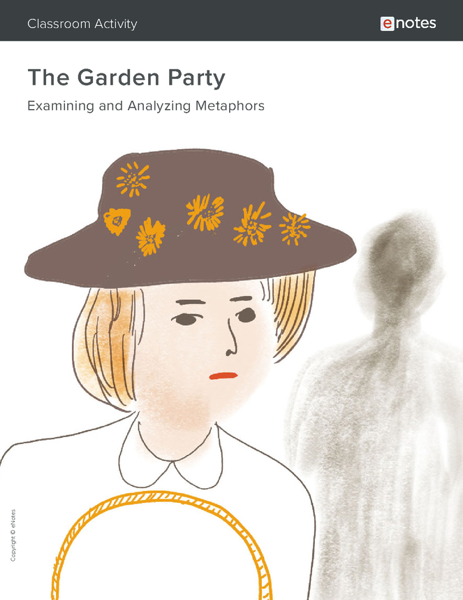 the garden party metaphor activity preview image 1
