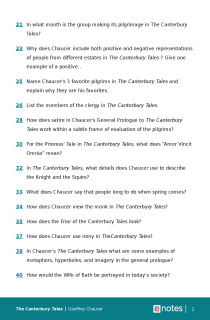 Preview image of Popular Questions About The Canterbury Tales
