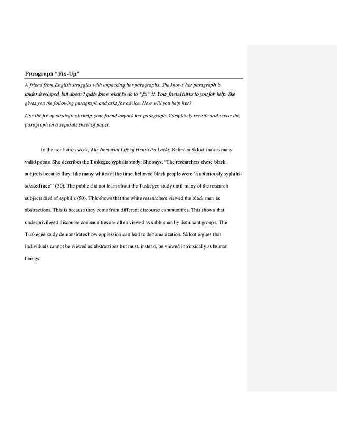 unpacking paragraphs with rebecca skloot's the immortal life of henrietta lacks preview image 3