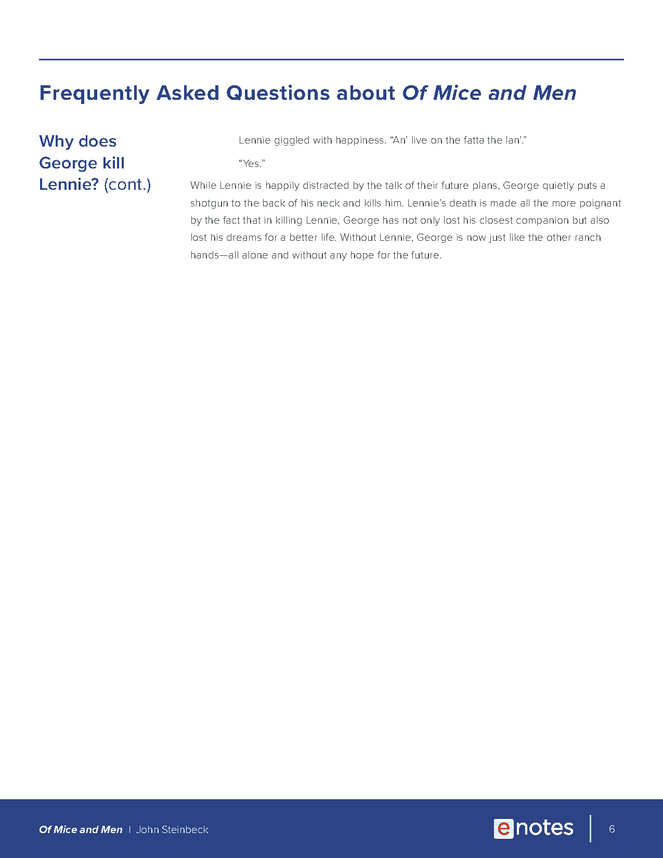 of mice and men faq study bundle preview image 6