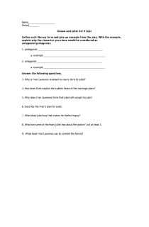 the book cover of Romeo and Juliet Act V Quiz