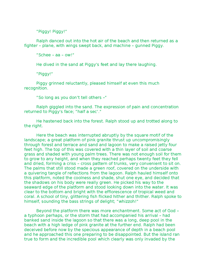 lord of the flies (chapter 1: the sound of the shell) preview image 6