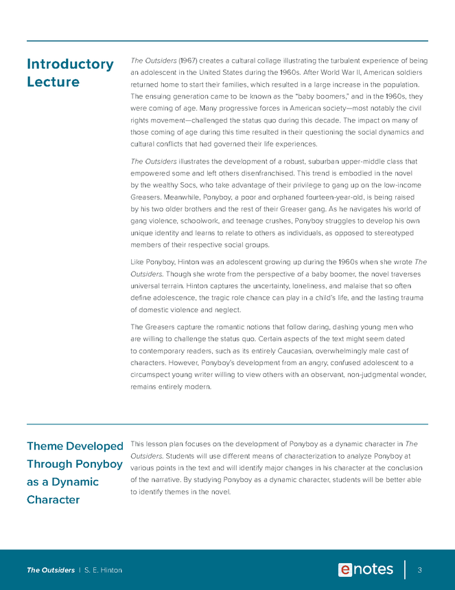 The outsiders essay conclusion image