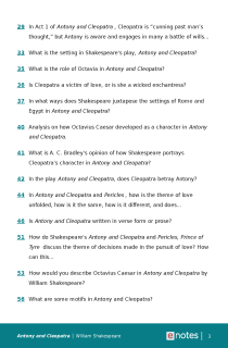 Preview image of Popular Questions About Antony and Cleopatra